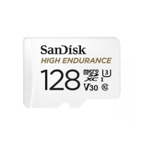 闪迪(SanDisk)高耐用视频监控内存卡 无人机行车记录仪存储卡TF卡 128GB CLASS 10