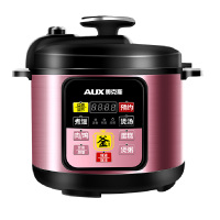 奥克斯(AUX)电压力锅 AX-B577 5升大容量 电压力锅 家用智能5L高压锅饭煲5-6人 单胆