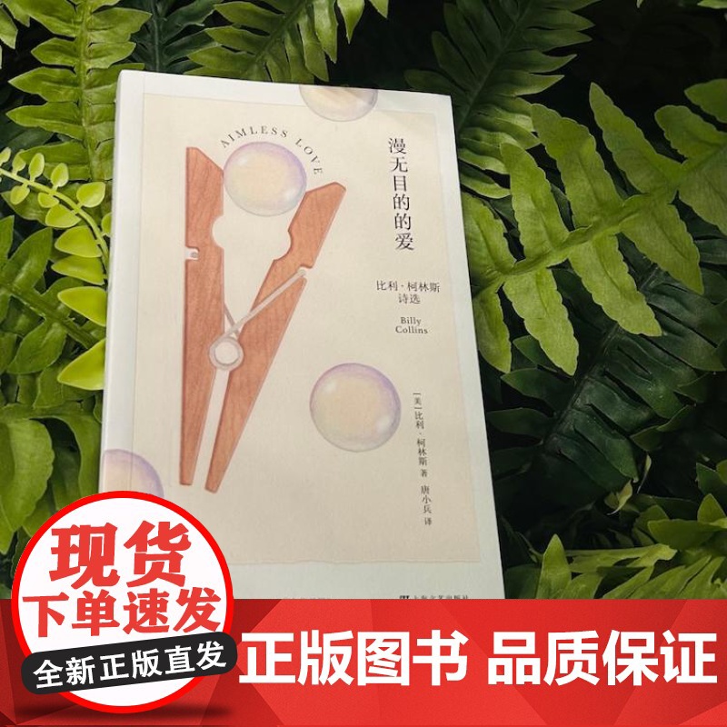 漫无目的的爱 比利柯林斯诗选美国桂冠诗人柯林斯作品香港中文大学文学院院长唐小兵译美国文学诗歌艺术上海文艺出版社艺文志高清大图