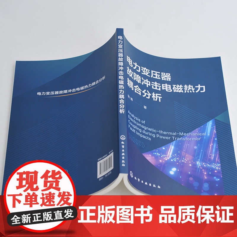 电力变压器故障冲击电磁热力耦合分析 解决电力变压器故障 提升电力变压器抗冲击能力设计水平 计算机仿真电气类相关专业参考书高清大图