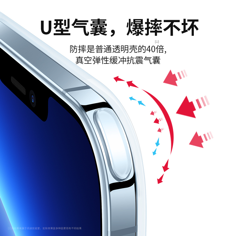 讯迪适用iphone14Pro手机壳新款苹果14promax玻璃壳