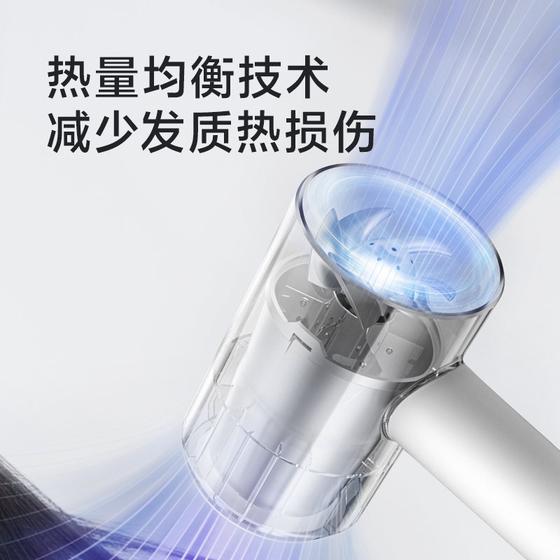 博锐情人节礼物电吹风大功率家用简约护发吹风负离子风力速干送女友PH1629高清大图
