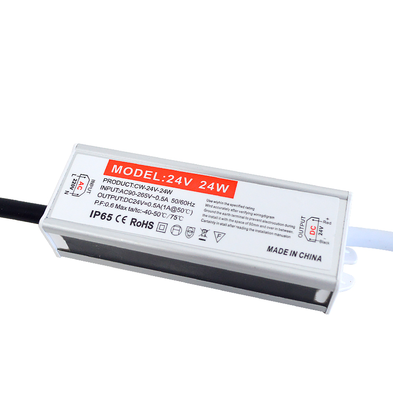 格瑞捷 低压24V防水LED驱动电源24W/个高清大图