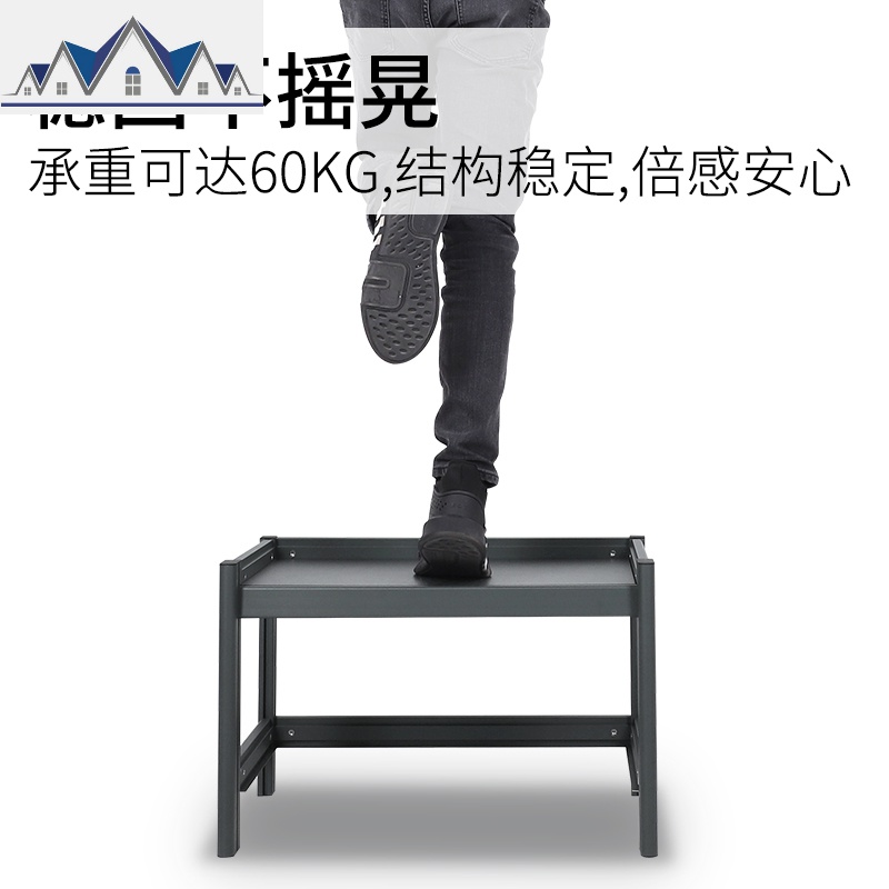 厨房置物架微波炉架子可伸缩落地双层放烤箱家用大全桌面用品收纳 三维工匠高清大图