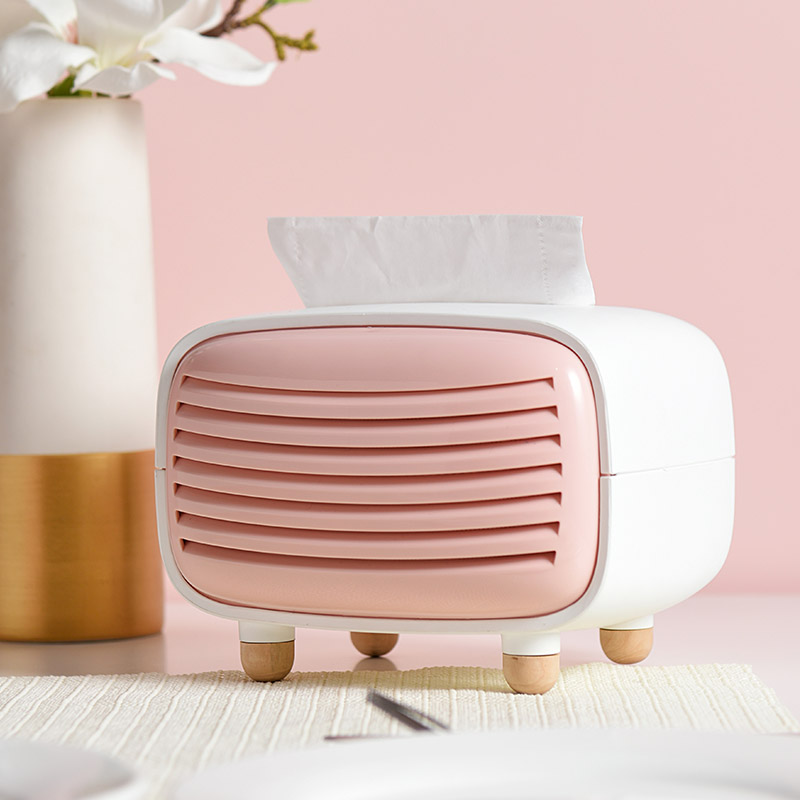 带竹炭包纸巾盒桌面除味抽纸盒 家用创意客厅餐巾纸收纳盒高清大图