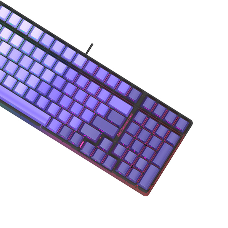 富勒fuhlen K99S有线磁轴键盘(计价单位:个)紫色高清大图