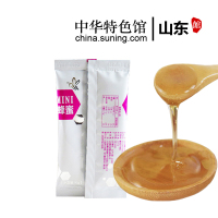 【中华特色】山东馆 君祥 百花蜂蜜1袋 10g 家自产单独小包装 便携袋装 山东老字号 华东