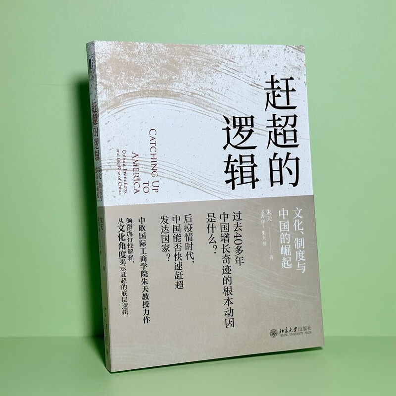 [正版]赶超的逻辑 文化 制度与中国的崛起 朱天 著 颠覆流行性解释 从文化角度揭示中国经济增长的底层逻辑 关于中国经济高清大图