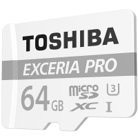 东芝(TOSHIBA)64GB TF(micro SD)存储卡 读95MB/s写80MB/s