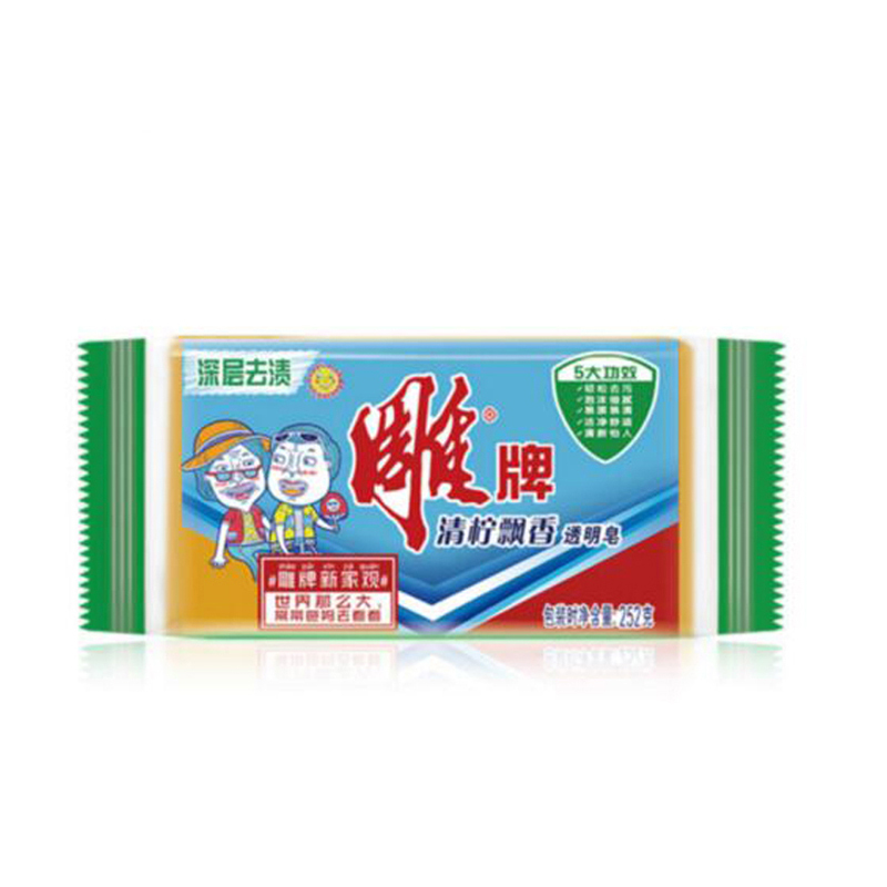 雕牌 透明皂青柠飘香242g (价格为单块价格,10块起订,不足起订量不发货)