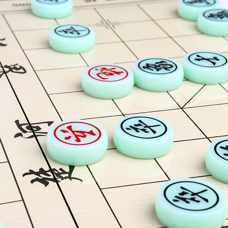 闪电客中国象棋小学生大号带棋盘便携式儿童五子棋相围棋磁性磁吸二合一图片