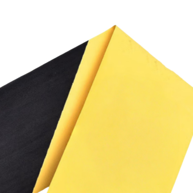 依诺九吉 PVC黑黄警示胶带耐磨 多型号 卷高清大图