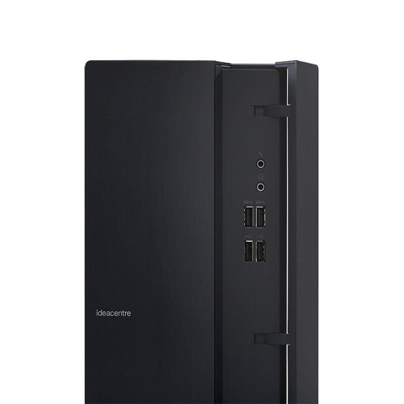 联想(Lenovo)擎天T510A-15 台式电脑整机( i3-9100 8G 1T+256G SSD固态 集显 Win10)21.5英寸显示器 商用家用办公