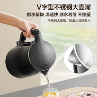 苏泊尔(SUPOR)电水壶烧水壶 304不锈钢热水壶电热水壶 双层防烫全钢无缝开水壶 SW-15T83A 1.5L