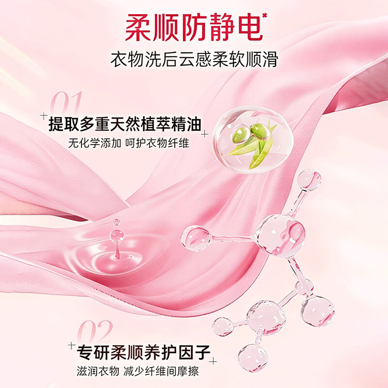 卉亲 H8806格拉斯玫瑰香氛洗衣液 3KG高清大图