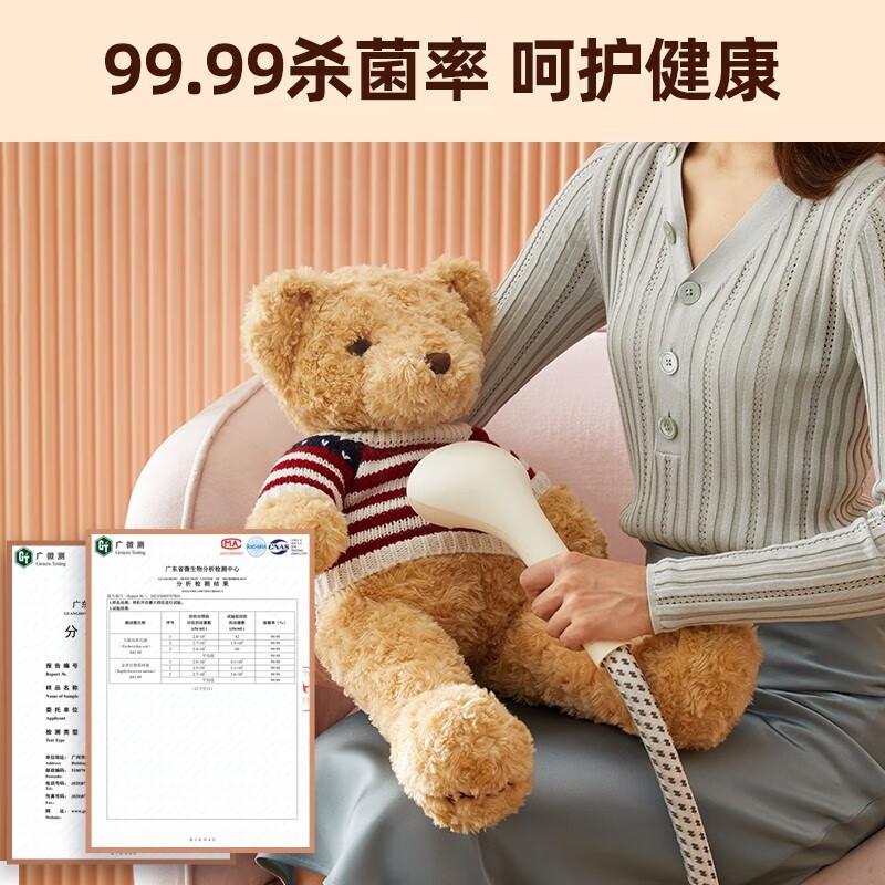 小熊(Bear)挂烫机家用手持熨烫机大功率小型便携式烫衣机运物护理机 GTJ-B15V1米白[无熨烫板款]高清大图