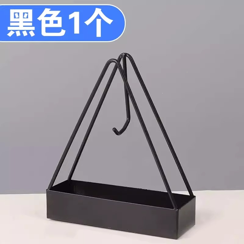 法耐(FANAI)蚊香架家用创意铁艺檀香熏香蚊香盘托蚊香炉盘香支架接灰盘_铁艺加厚蚊香盘黑色1个装