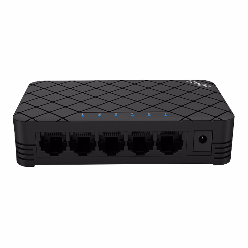 锐捷(Ruijie) 非网管桌面型交换机 企业级 网络分流器 RG-ES05G 5口千兆