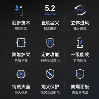 优盟(UM)UZ289D燃气灶天然气灶具煤气灶双灶台式5.0KW大火力煤气炉灶台不锈钢(120分钟定时)-液化气