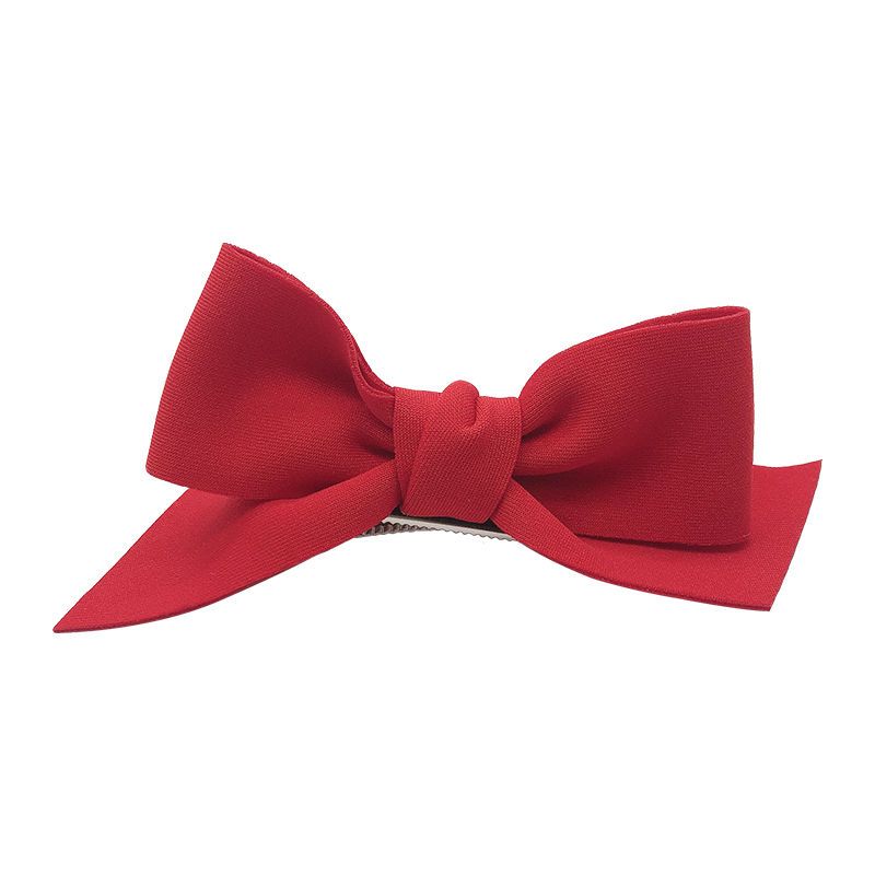 红色韩国饰品发卡夹子女头饰蝴蝶结发饰发夹发卡韩国鸭嘴夹东大门发