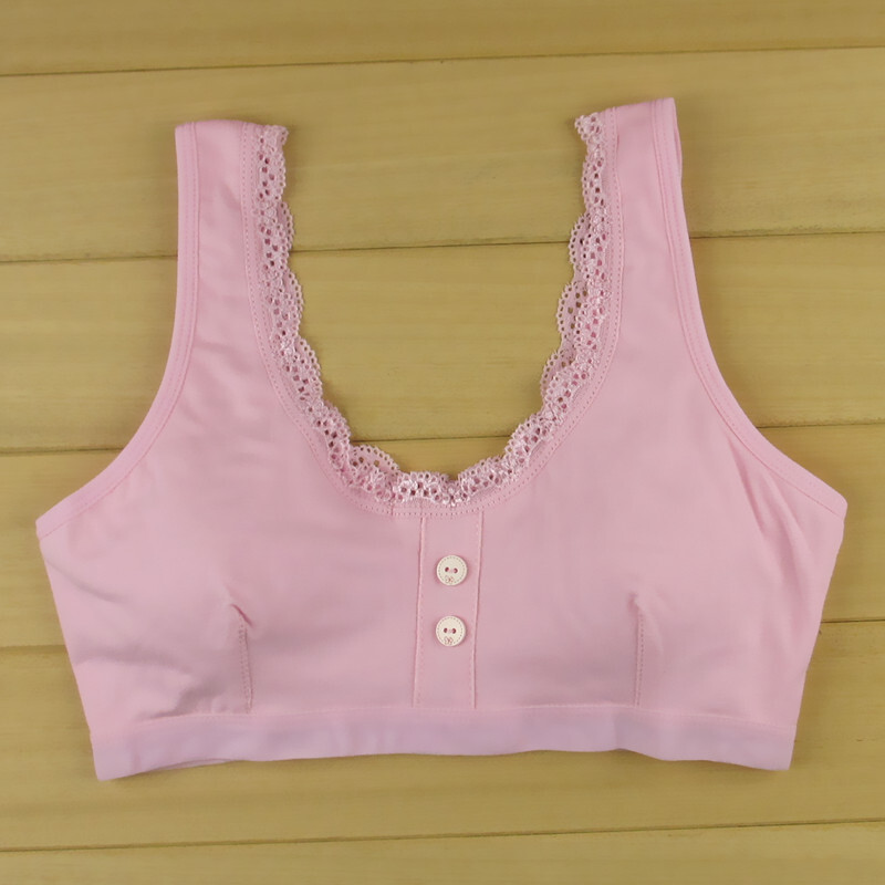 波迷娜(bomina)少女内衣初中生高中女学生12-16岁13发育期小背心中大