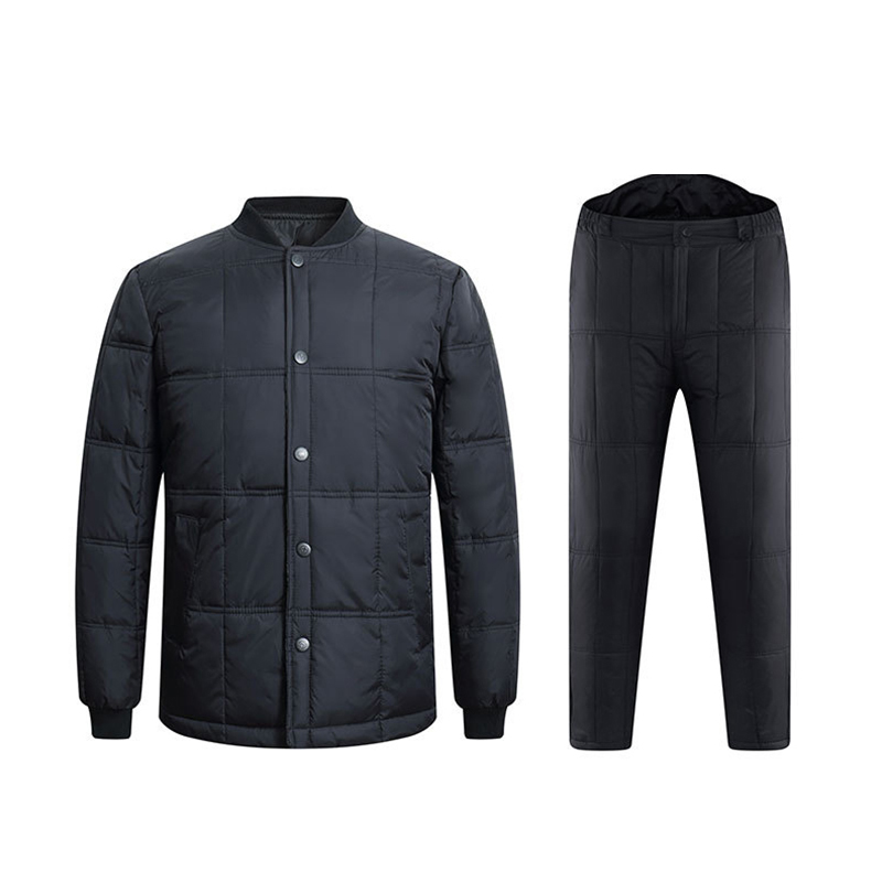 衡欢(HENGHUAN)轻款羽绒服套装 RZ-MJ06/套 黑色 XXXL