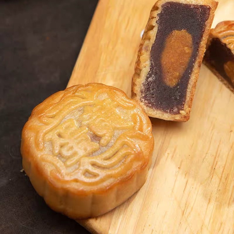 侨香村蛋黄豆沙月饼100g
