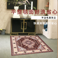 美帮汇正方形玄关地毯美式进垫复古口垫子防滑脚垫卧室垫入户地垫
