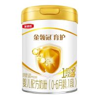 伊利(YILI)金领冠育护婴儿配方奶粉 1段(0-6个月适用) 900g罐装(新旧包装随机发货)