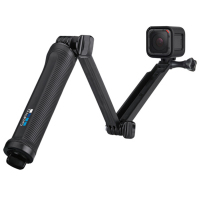 GoPro HERO9 Black 5K运动相机 Vlog数码摄像机 增强防抖 官方标配+三向自拍杆+双充+128G卡