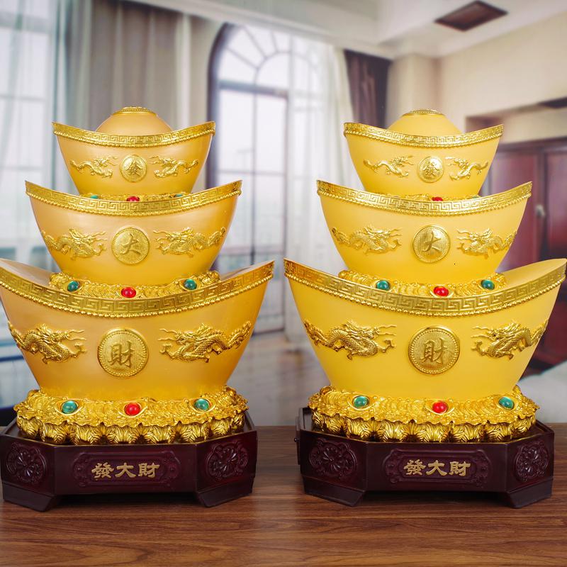 美帮汇金元宝摆件存钱罐大号创意家居装饰品店铺礼品摆设高清大图