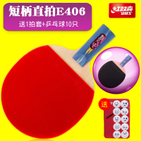 红双喜DHS 四星双面反胶 狂飙套胶成品球拍乒乓球拍 4002/4006