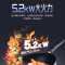 澳柯玛(AUCMA)燃气灶JZT-3D308B 双灶台嵌入式两用 一级能效 5.2KW大火力钢化玻璃灶台 天然气
