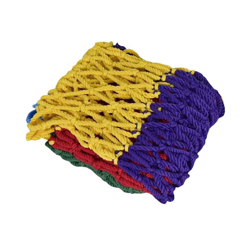 日目 彩色尼龙网 绳粗8mm/平方米高清大图