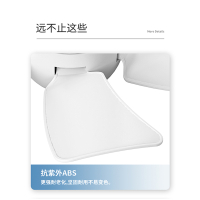 奥克斯USB小吊扇大风力可调速遥控电扇家用迷你小型宿舍学生床上床头吊顶吊挂户外蚊帐微风电风扇