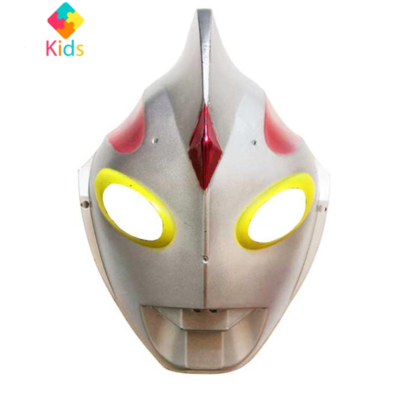 儿童奥特曼面具动漫玩具迪迦赛罗欧布捷德泰罗咸蛋超人套装真智力