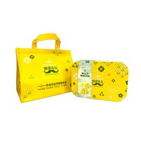 【榴莲先生】【顺丰快递】黄色礼盒 铁盒装 猫山王榴莲冰粽 1盒 (6个/盒 54g/个) 休闲零食小吃早餐糕点充饥