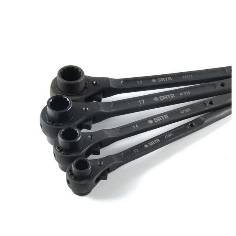 世达 SATA 47314 公制尖尾棘轮扳手19X24MM