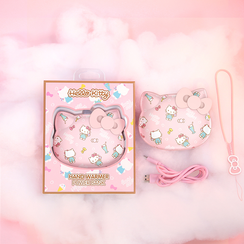 hellokitty充电宝超薄小巧便携迷你可爱女生10000mAh快充手机苹果专用闪充1万毫安大容量暖手宝两用移动电源