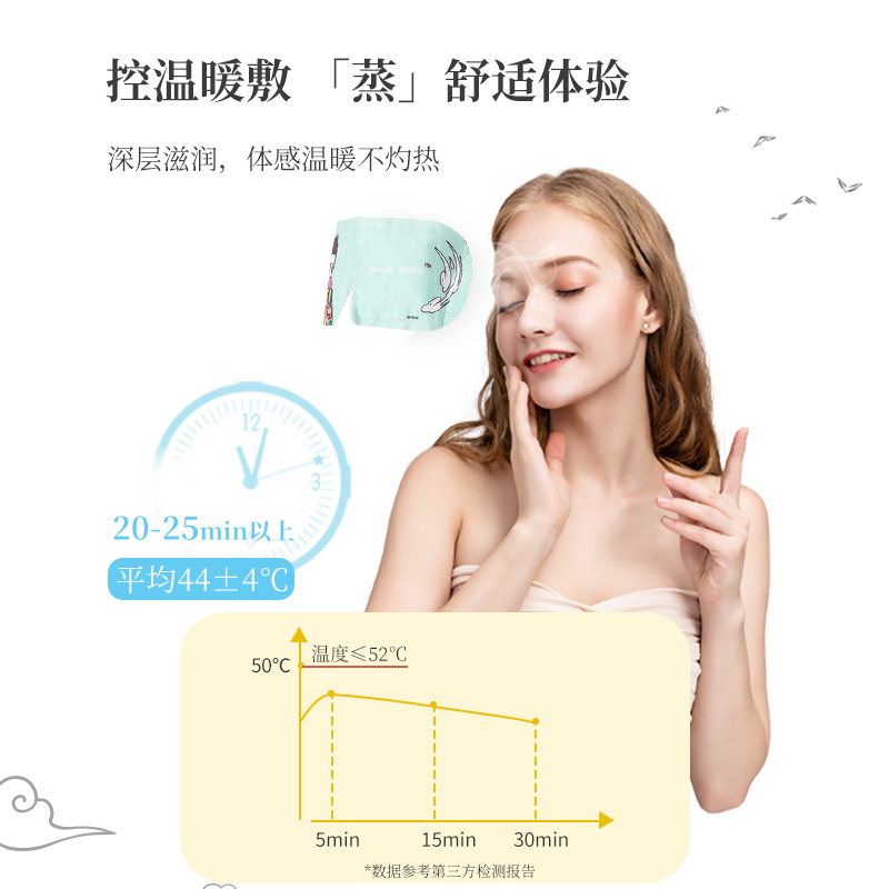 名创优品(miniso) 非人哉系列5片装蒸汽眼罩(敖烈,无香)