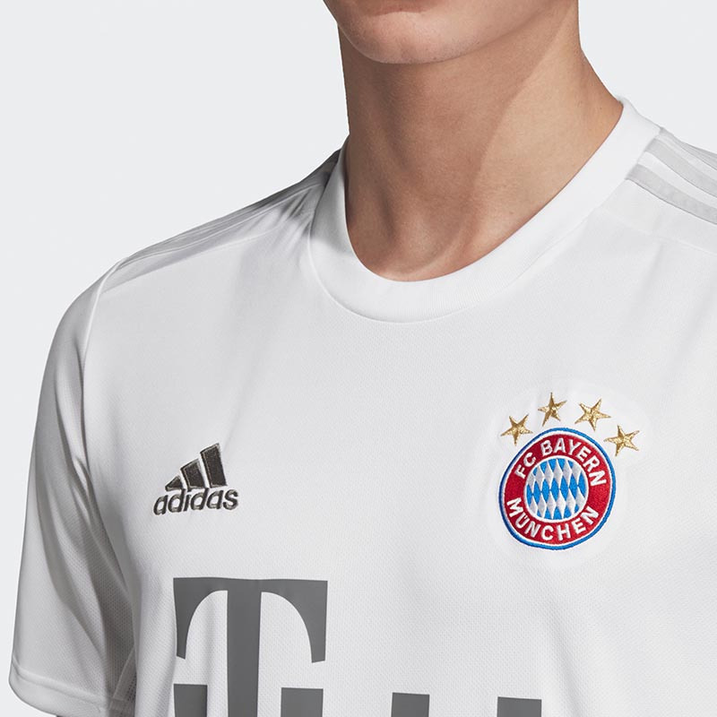 阿迪达斯官方adidas 19-20赛季FCB A JSY男足球拜仁慕尼黑客场比赛服DW7406