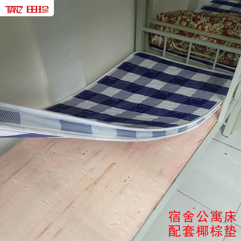 [田珍]单人铁床+床垫