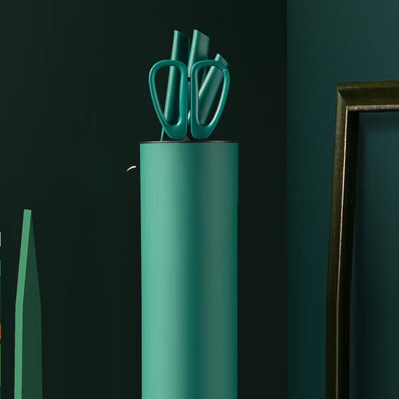 炊大皇(COOKER KING) 炊大皇轻锋五件套QF31WU 套刀家用切菜刀抗菌刀座剪刀厨具套 【轻锋五件套】祖母绿