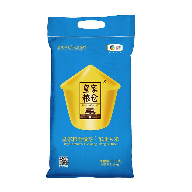 苏宁宜品推荐 福临门 皇家粮仓 悦享东北大米 圆粒 中粮出品 10kg