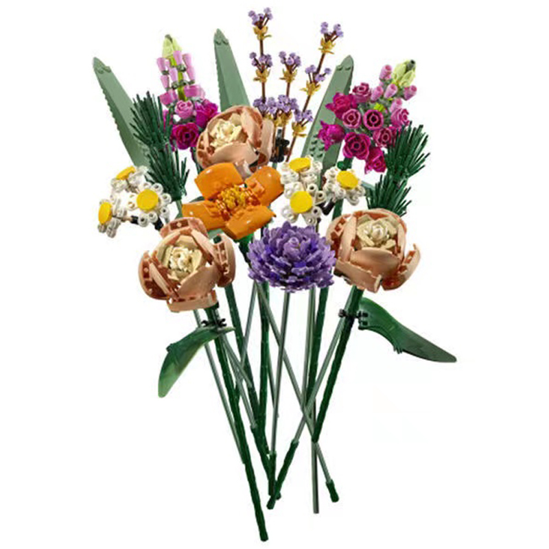 [全球购]LEGO乐高 花束花朵插花手工花工艺摆件益智积木玩具18+ 10280