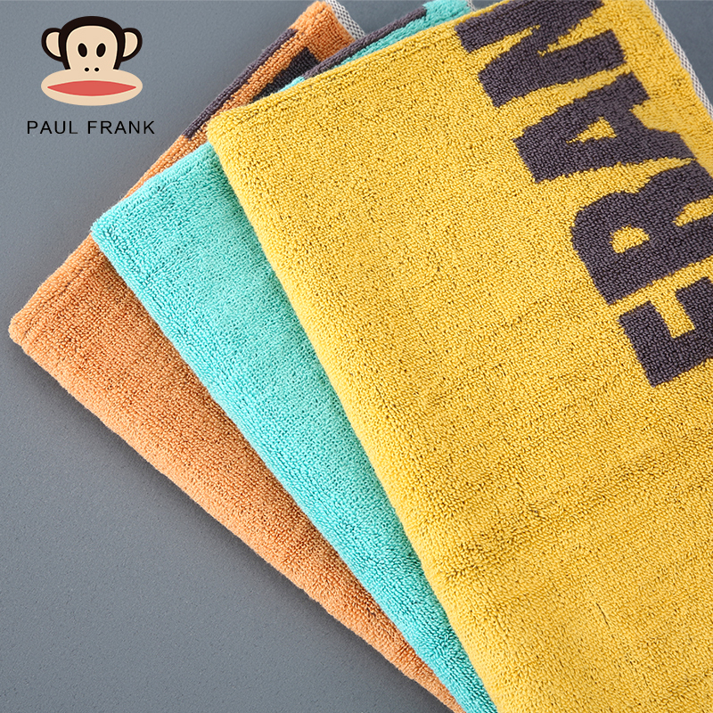 大嘴猴/Paul Frank 大嘴猴儿童毛巾全棉毛巾浴巾纯棉洗脸家用女婴儿宝宝专用不掉毛
