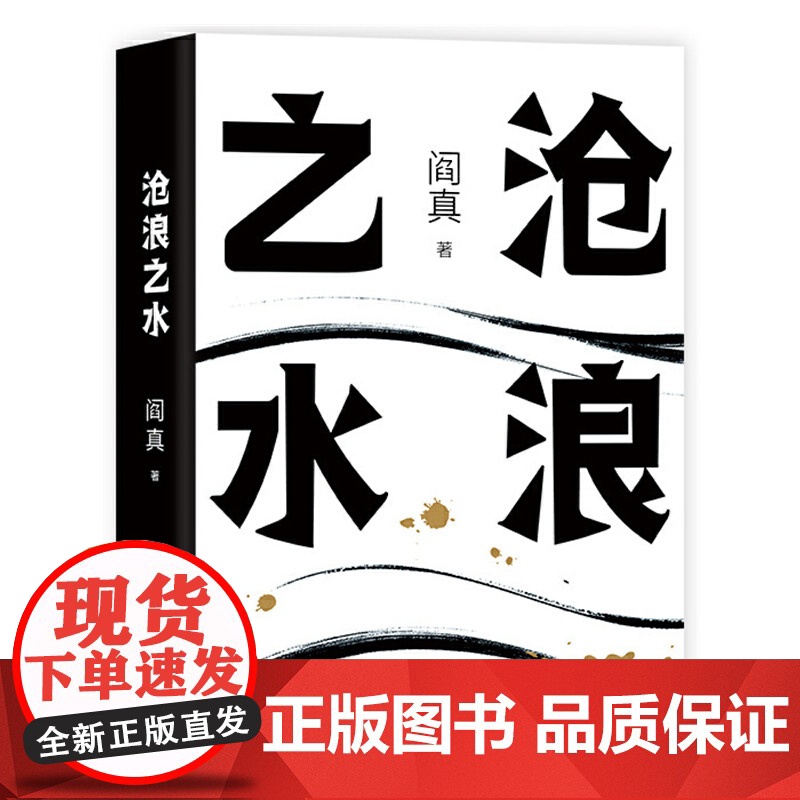 [正版书籍]沧浪之水 阎真著 经典官场小说现当代小说 活着之上短篇长篇小说官场职场书籍排行榜茅盾文学奖提名高清大图