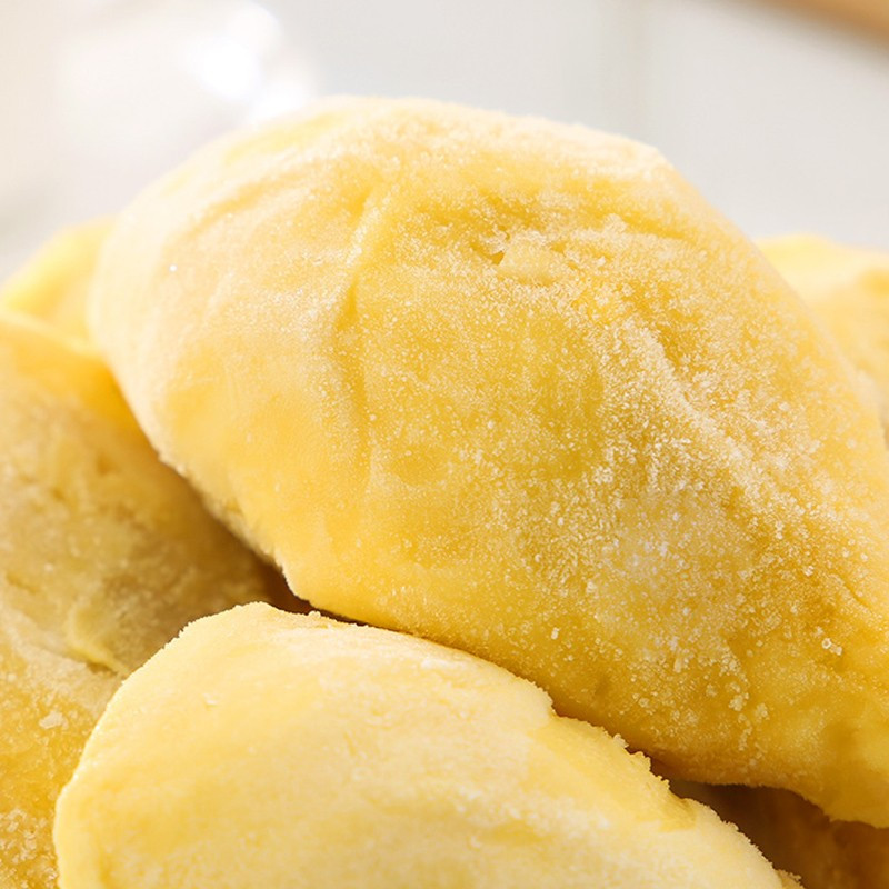 冠町泰国进口液氮冷冻金枕榴莲带壳整果4555斤