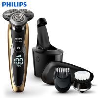 飞利浦（Philips）充电电动剃须刀S9911 全身水洗干湿两用 原装进口刀头 智能清洁