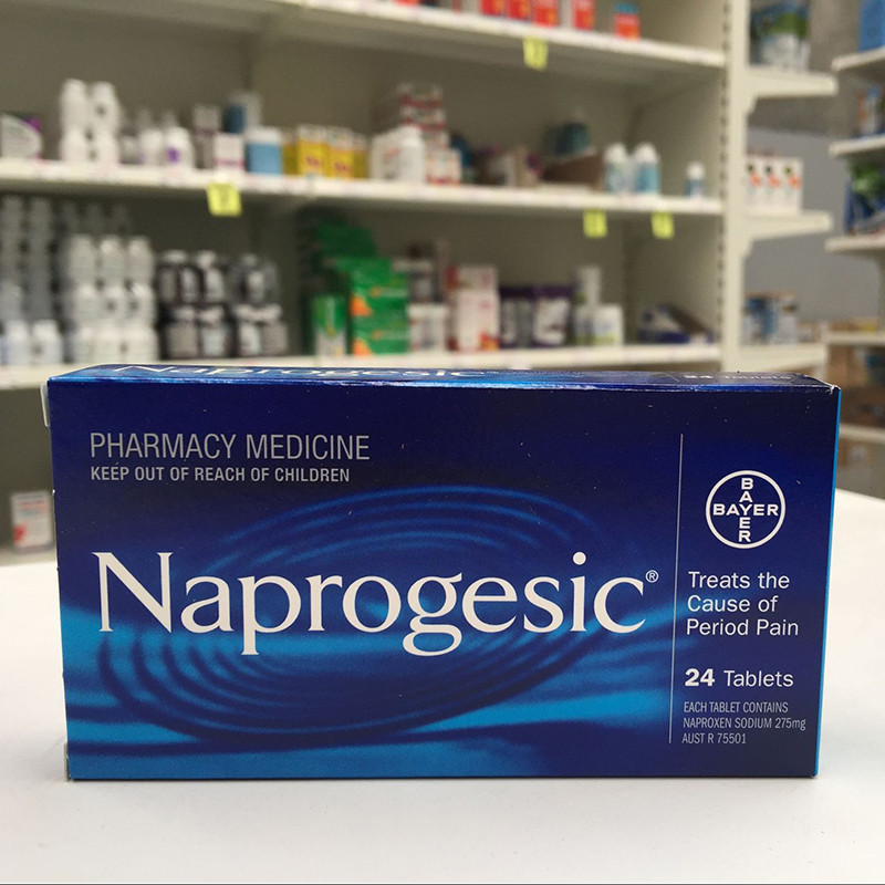 痛经缓释片[1盒×24片]Naprogesic 缓解周期不适 [海外购 澳洲直邮]